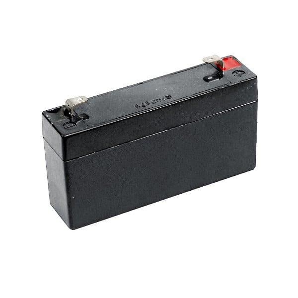 INDEXA - Notstrom-Akku für Außensirenen AS10F / 6000AS  6 Volt, 1,2 Ah, FASTON 187