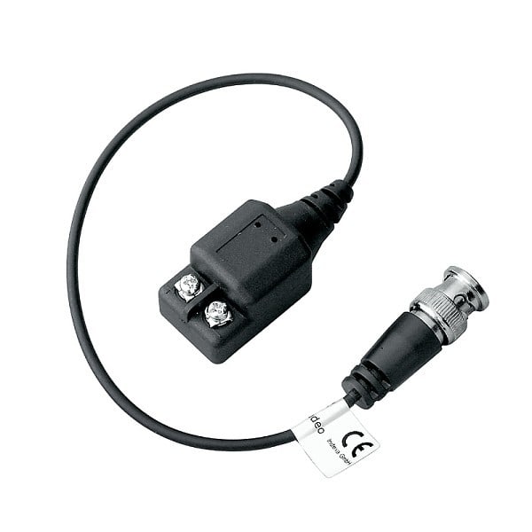 INDEXA - AHD-Balun mit Kabelpeitsche IP65 über CAT5 / CAT6 / CAT7