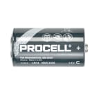 INDEXA - DURACELL Procell C-Zelle Baby Batterie LR14 1,5V alkalische Batterie 1,5 Volt