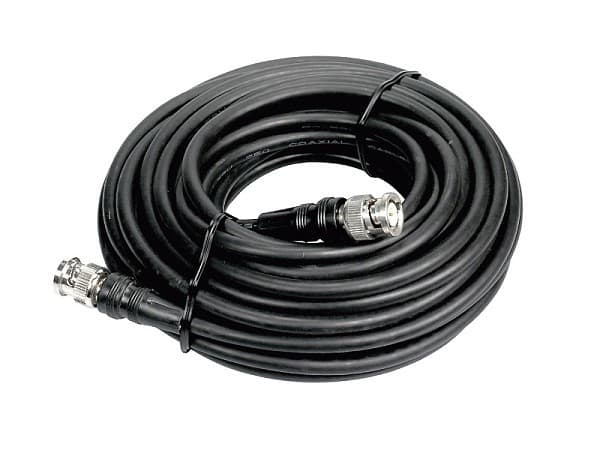 INDEXA - Koaxial-Verbindungskabel, aus RG 59 mit BNC-Stecker/BNC-Stecker. 10 m Länge.