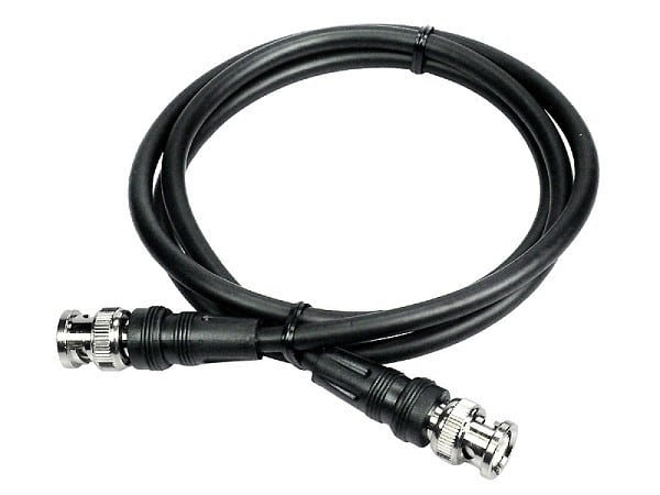 INDEXA - Koaxial-Verbindungskabel, aus RG 59 mit BNC-Stecker/BNC-Stecker. 1 m Länge.