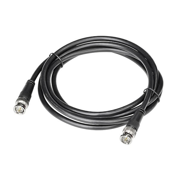 INDEXA - Koaxial-Verbindungskabel, aus RG 59 mit BNC-Stecker/BNC-Stecker. 2 m Länge.