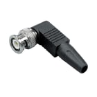 INDEXA - BNC-Winkelstecker für Schraubmontage, für RG 59 Koaxial-Kabel sowie Mini-Koax