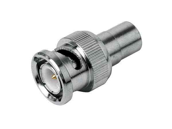 INDEXA - Adapter von Cinch-Kupplung auf BNC-Stecker.