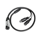 INDEXA - Mikrofon-Modul, 12V DC, inkl. 45cm Kabel mit Cinch- und DC-Buchse