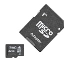 INDEXA - microSDHC Karte 32GB Class 4 mit Adapter