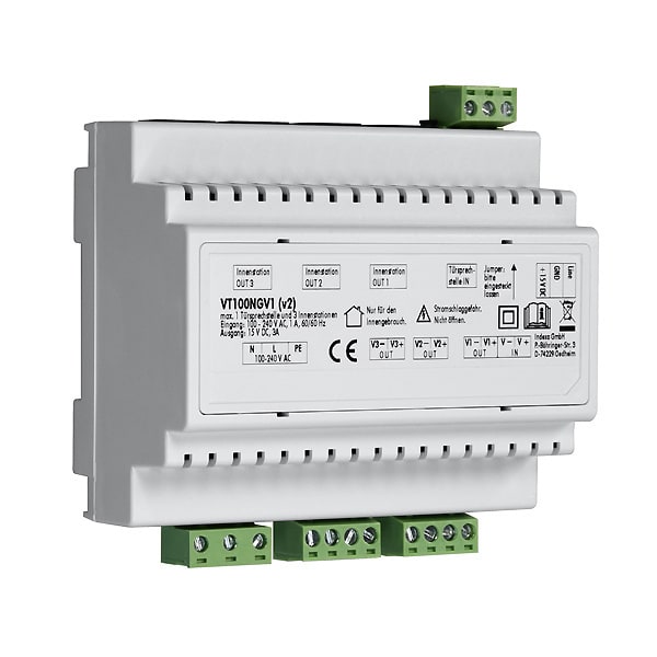 INDEXA - Netzteil 15V DC, 6 DIN Module, Video-Türsprechanlage VT100