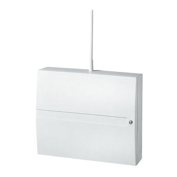 INDEXA - Funk-Hybrid-Alarmzentrale System 6000, 16 Funk + 4 verdrahteten Zonen, o. Akku