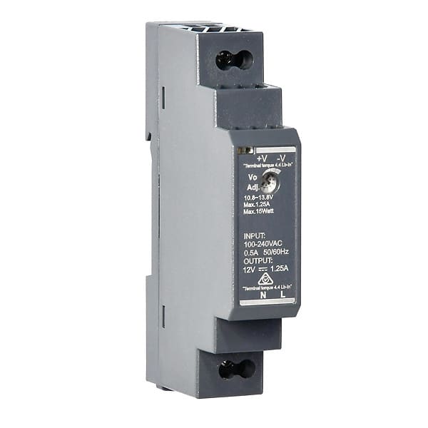 INDEXA - Hutschienen-Netzteil 15,2W 24V / 0,63A Ausgangsspannung einstellbar