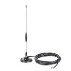 INDEXA - GSM Antenne, 900/1800 MHz, 7dB, Magnetfuß, 5m Kabel mit SMA-Stecker. L: 580 mm
