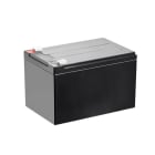 INDEXA - Notstrom-Akku für Alarmzentralen, Bleiakku 12 Volt, 12 Ah, FASTON 250, VdS