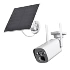 INDEXA - WLAN-Überwachungskamera WR120BA-SOLAR mit Akku und Solar Panel