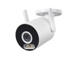 INDEXA - IP-Kamera 4MP WLAN-Netzwerkkamera klein, 2,8mm IP66 IR20m weiß