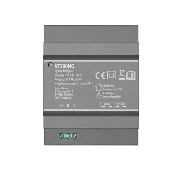 INDEXA - VT300 System-Netzgerät 28V DC 60W für VT300 Video-Türsprechanlagen