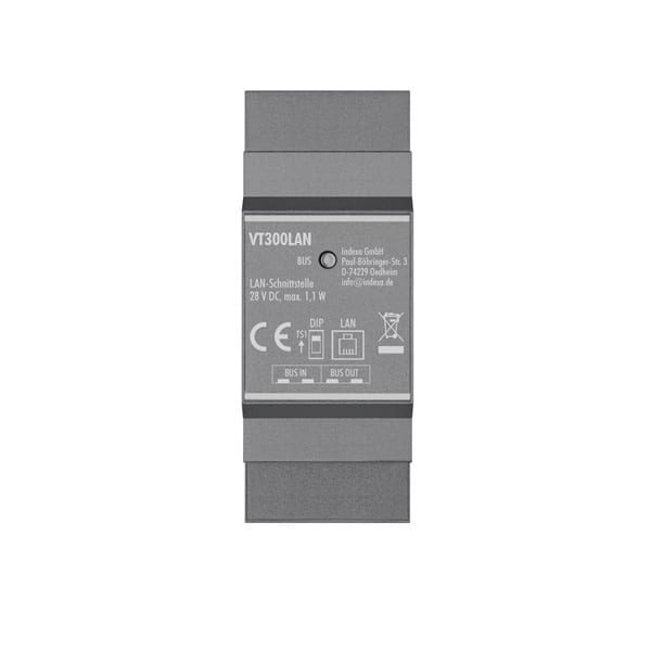 INDEXA - VT300 LAN-Schnittstelle IP-Gateway für VT300 Video-Türsprechanlagen, App