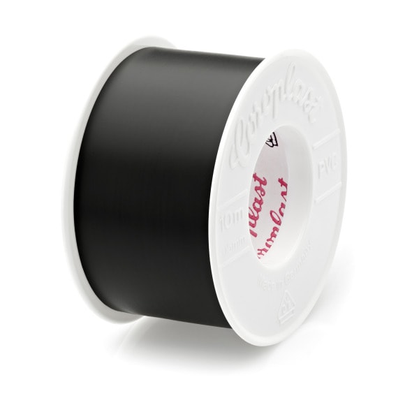 COROPLAST - Verschlussklebeband, Schwarz, Bandagen 352 0,15X50,10m