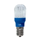 MK ILLUMINATION - LED Prisma Bulb E14, 5 blaue LEDs, 12V, 0,5W