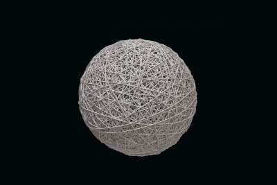 MK ILLUMINATION - Organic Ball white, dm=17cm, 0,25kg