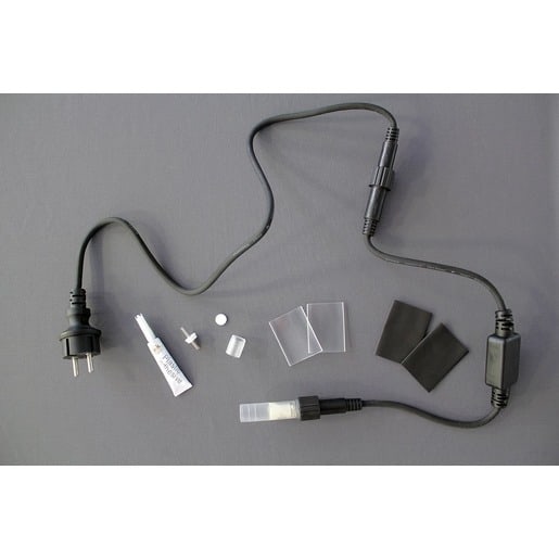 MK ILLUMINATION - RopeLightmainconnector Set EU1,0m + Gleichr., Endkappe