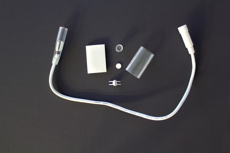 MK ILLUMINATION - QuickFix adapter RopeLightan QUICKFIX 50cm ws Kabel