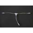 MK ILLUMINATION - QuickFix T-divider +2 Ausgängen transp. Kabel, 36V