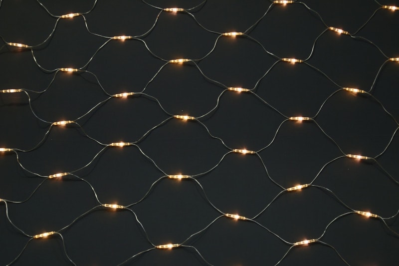 MK ILLUMINATION - Mesh Lite, 96LED WW, 2mx1m transp.Kabel, 36V, 3,6W