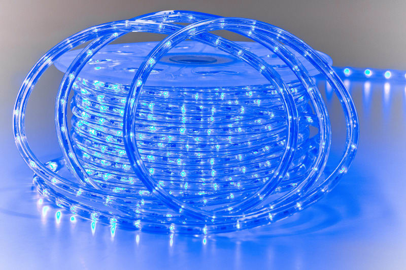 MK ILLUMINATION - RopeLight30 , 240V, 45m, LED BL Ø13 mm, 30 LED/1,0m, 157,5W