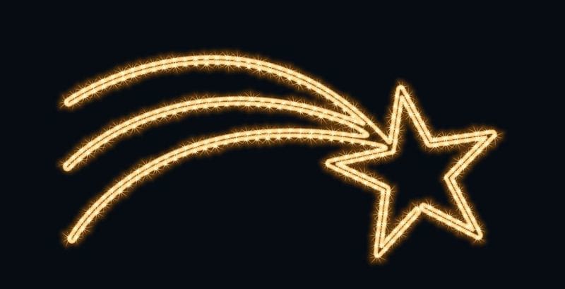 MK ILLUMINATION - Comet, ~135x70cm, 240V, 2D LED WW, 23W, T-2