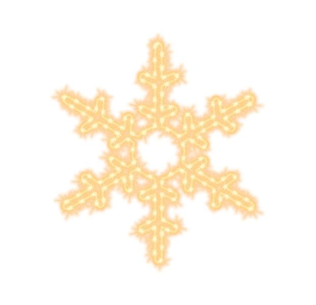 MK ILLUMINATION - Classic Flake, ~55x55cm, 240V, 2D LED WW, 6W, T-1