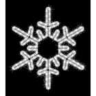MK ILLUMINATION - SnoFlake, ~55x55cm, 240V, 2D LED, 6W, T-1