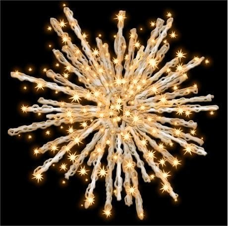 MK ILLUMINATION - Snowball 3D, ~40x40cm, 240V LED WW, 20W, T-1