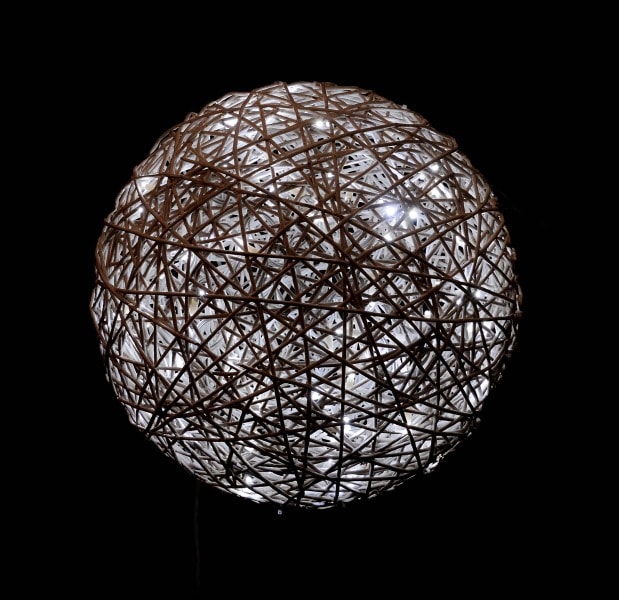 MK ILLUMINATION - OrganicBall, ~ø60cm, 240V, 3DLED, Organic wh, 10,5W, T-1