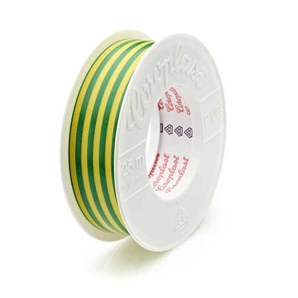 COROPLAST - Isolierband 301 0,10 mm x 25 mm x 10 m weiß