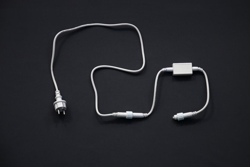 MK ILLUMINATION - QUICKFIX QF conn. UK 1,5m,ws Kabel m Gleichr,max 480W,AC