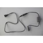 MK ILLUMINATION - QUICKFIX QF conn. CH 1,5m,sw Kabel m Gleichr,max 480W,AC