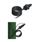 MK ILLUMINATION - QuickFix 3 pole/bracket supply Kabel,open end 10m,sw Kabel