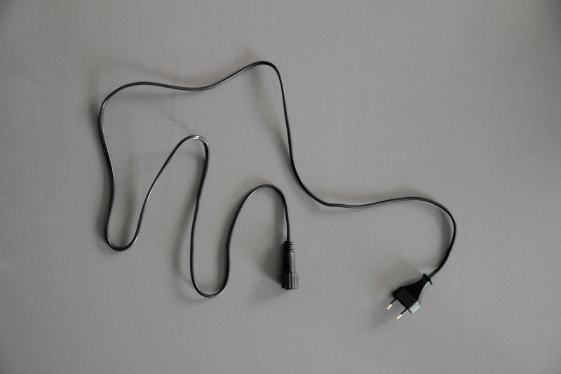 MK ILLUMINATION - QUICKFIX  conn.EU,PVC Kabel sw 1,5m,AC,max. 1500W
