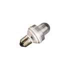 MK ILLUMINATION - Flash Bulb E27,blue SMD LEDs clear cap. 9 SMD-LEDs,AC,1W
