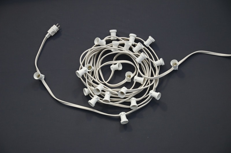 MK ILLUMINATION - Crystal Party Lite Kit,150 E27,50m ws Kabel,AC,max. 2250 W