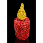 MK ILLUMINATION - OrganicCandle 2,~40x90x40cm,AC,3D LEDre,ww,bg,10,5W,T-1