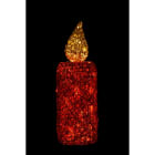MK ILLUMINATION - OrganicCandle 3,~35x105x35cm,AC,3D LEDre,ww,bg,10,5W,T-1
