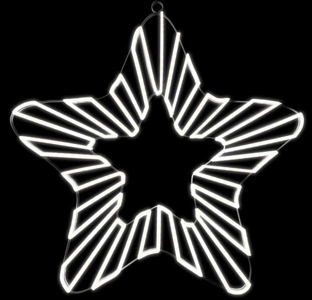 MK ILLUMINATION - Strip Star,~95x91x20cm,AC,3D LED w,Aluminium,115W