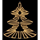MK ILLUMINATION - Strip Tree,~100x82x20cm,AC,3D LED ww,Aluminium,87W