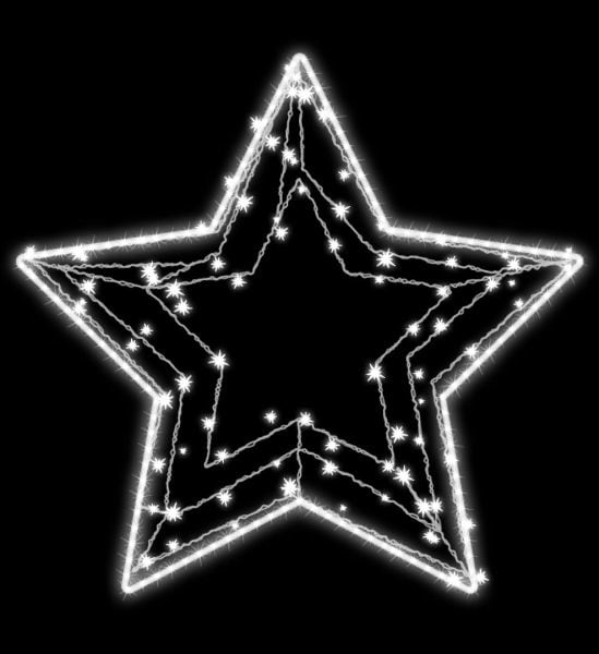 MK ILLUMINATION - Libra Star,~115x115cm,AC,2D LED,w. c.c.,35W