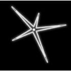MK ILLUMINATION - Astero 3,~128x128cm,AC,2D LED w,23W,T-3