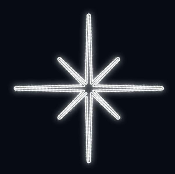 MK ILLUMINATION - Astero Star,~145x145cm,AC,2D LED w,34,5W