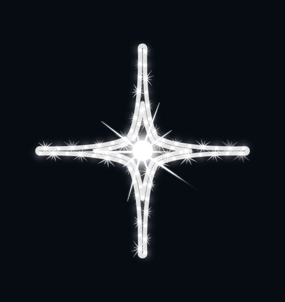 MK ILLUMINATION - Astero 1,~63x63cm,AC AC only,2D LED w,8W