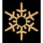 MK ILLUMINATION - Snow Flake,~85x85cm,AC,2D LED ww,19W