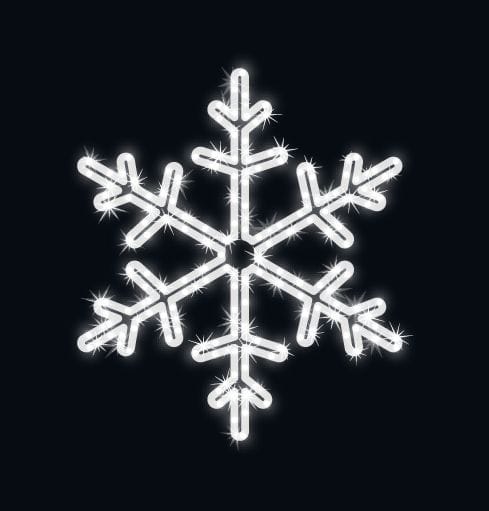 MK ILLUMINATION - Flake Olivia,~63x63cm,AC,2D LED w,16W