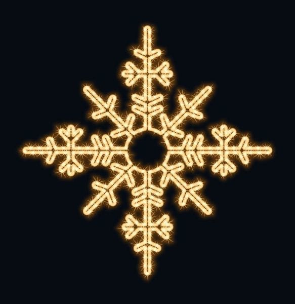 MK ILLUMINATION - Baltic Crystal,~100x100cm,AC,2D  LED ww,32W